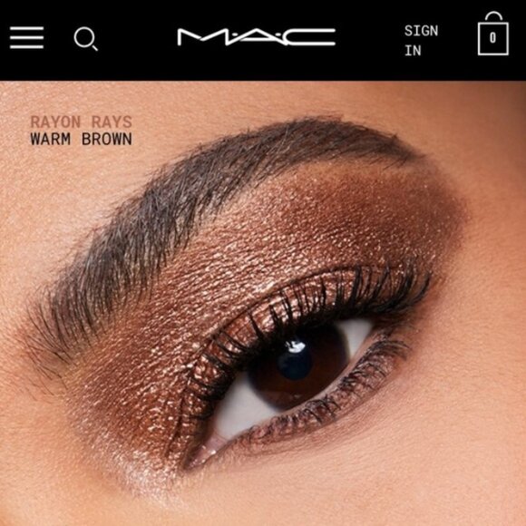 NEW MAC Dazzle Shadow Liquid - Rayon Rays - NIP - Picture 7 of 8